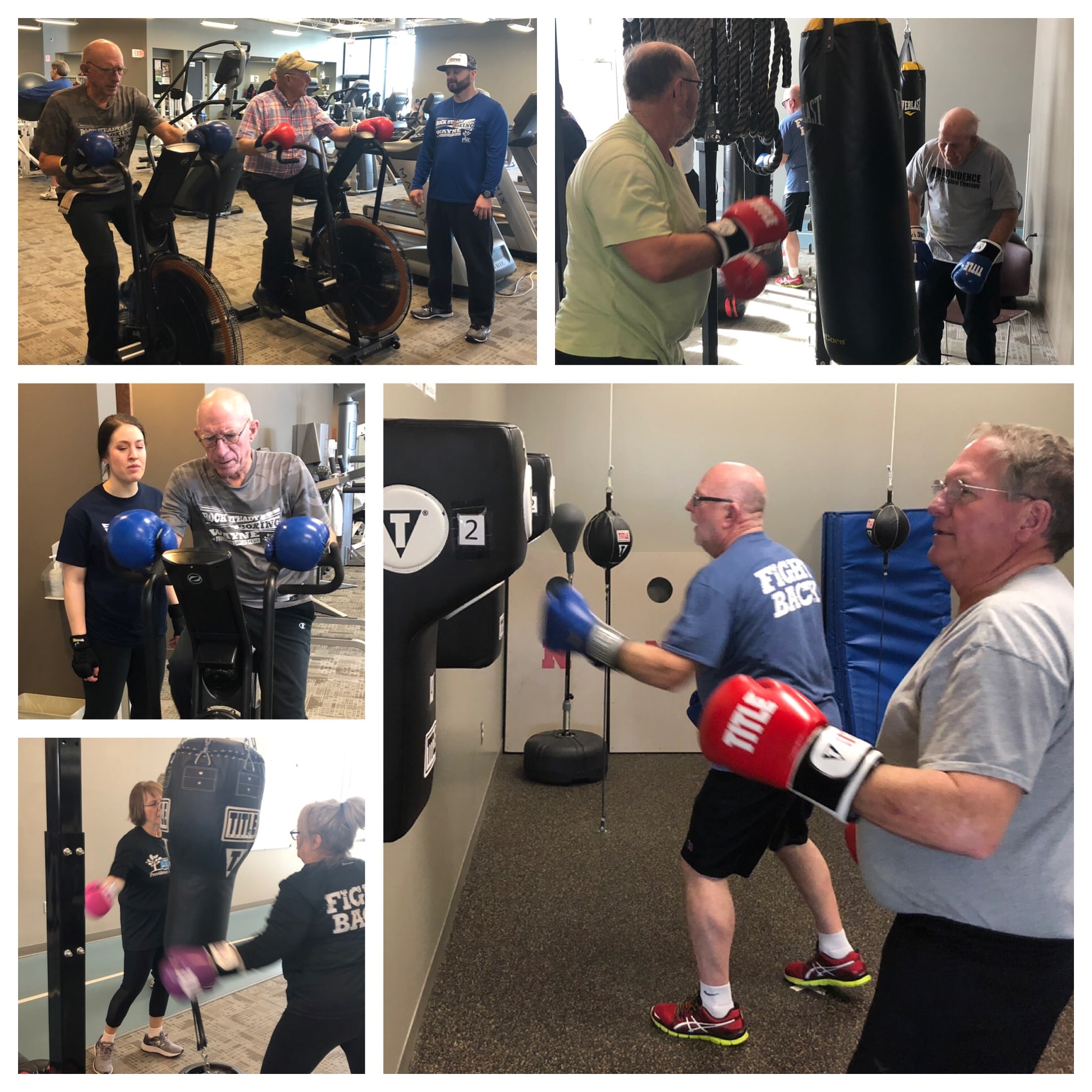 Rock Steady Boxing Providence Medical Center